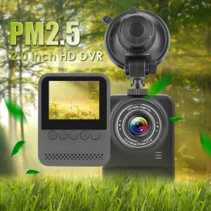 2K HD Rearview Mirror Tachograph Reverse Car Dashboard Camera 170 Wide Angle