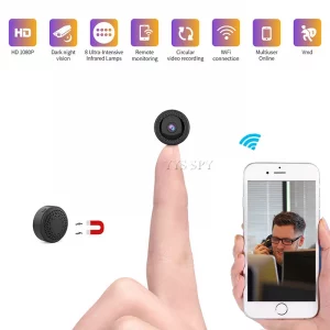 IP Cam Remote Night Vision Motion Sensor Magnetic Body Microcamera Camcorder